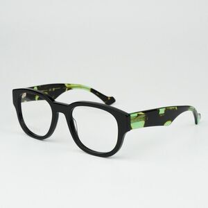 NEW Gucci GG1429O 003 Black Green Havana Square Men Eyeglasses GG 1429O